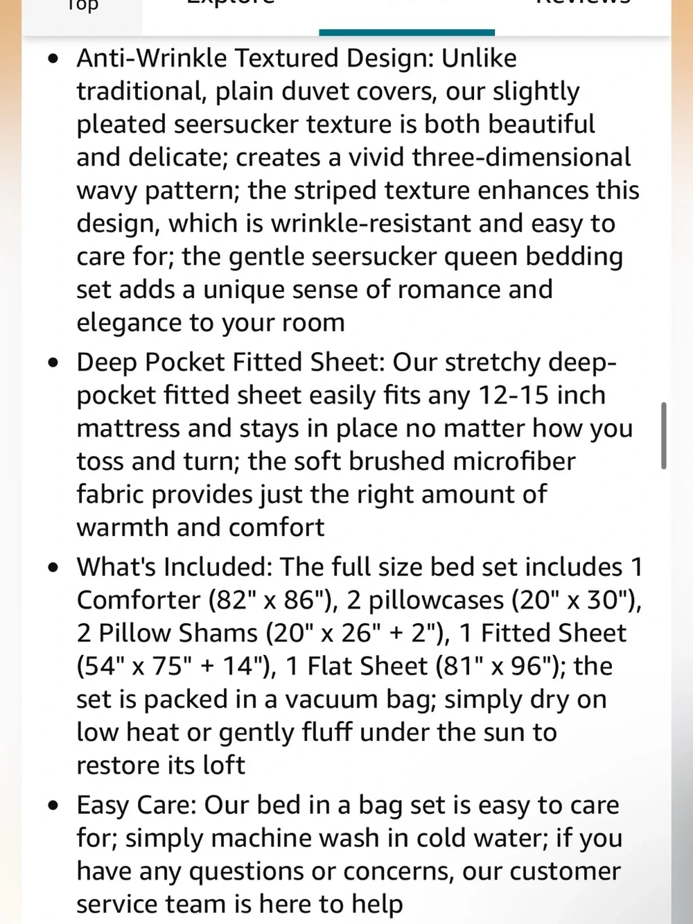 Seersucker Full Sheets & Shams Set 4PC Sage Light Green Bedding Fitted Flat Only